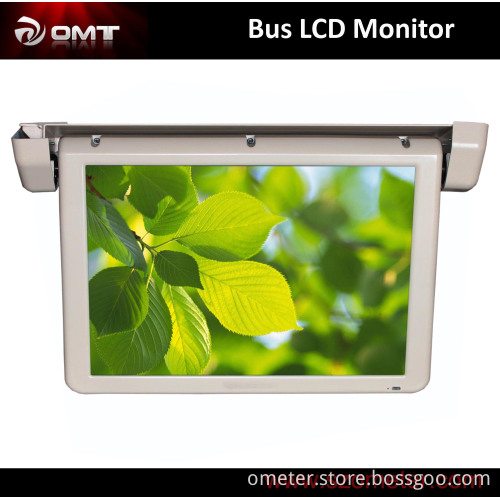 16: 9 Wide Screen 19inch Motorized LCD Vehicles Bus Monitor (OMT-1908)